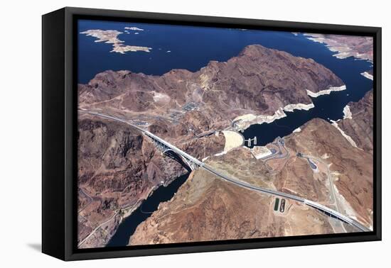 Hoover Dam, Colorado Grand Canyon, Arizona, Usa-isogood-Framed Premier Image Canvas