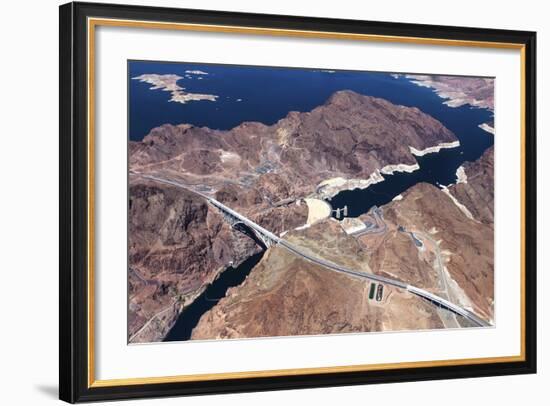 Hoover Dam, Colorado Grand Canyon, Arizona, Usa-isogood-Framed Photographic Print