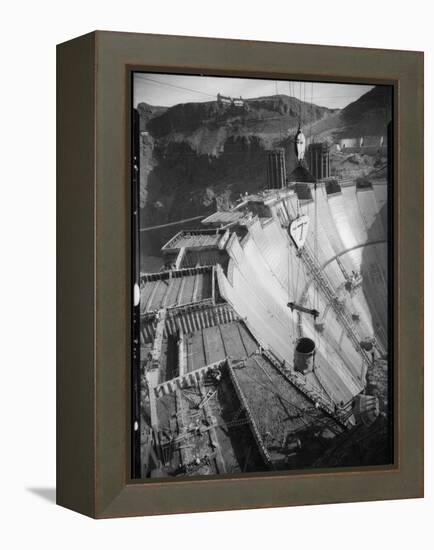 Hoover Dam Construction-Dick Whittington Studio-Framed Premier Image Canvas