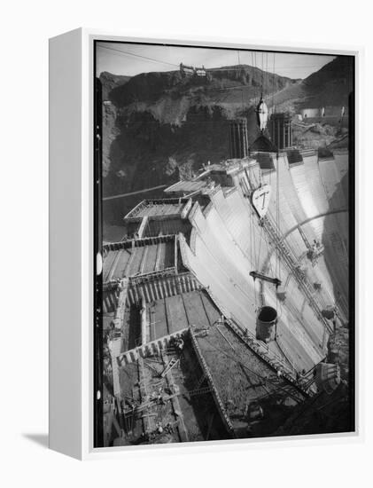 Hoover Dam Construction-Dick Whittington Studio-Framed Premier Image Canvas