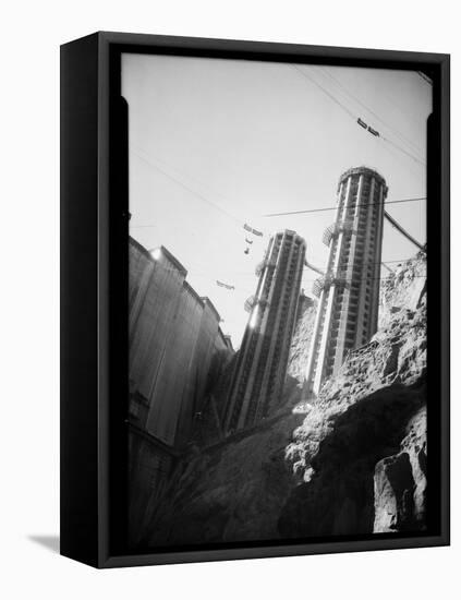 Hoover Dam Construction-Dick Whittington Studio-Framed Premier Image Canvas