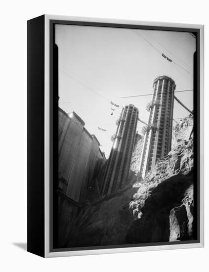 Hoover Dam Construction-Dick Whittington Studio-Framed Premier Image Canvas