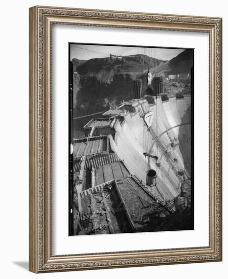 Hoover Dam Construction-Dick Whittington Studio-Framed Photographic Print