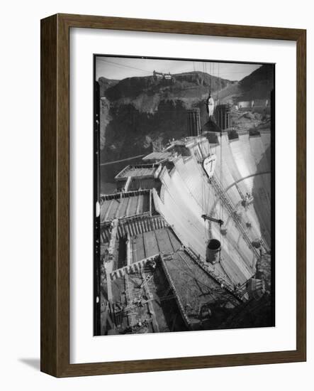 Hoover Dam Construction-Dick Whittington Studio-Framed Photographic Print