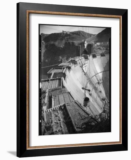 Hoover Dam Construction-Dick Whittington Studio-Framed Photographic Print