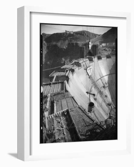 Hoover Dam Construction-Dick Whittington Studio-Framed Photographic Print