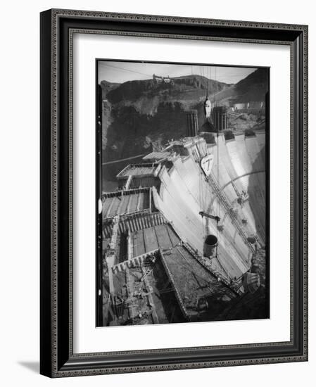 Hoover Dam Construction-Dick Whittington Studio-Framed Photographic Print