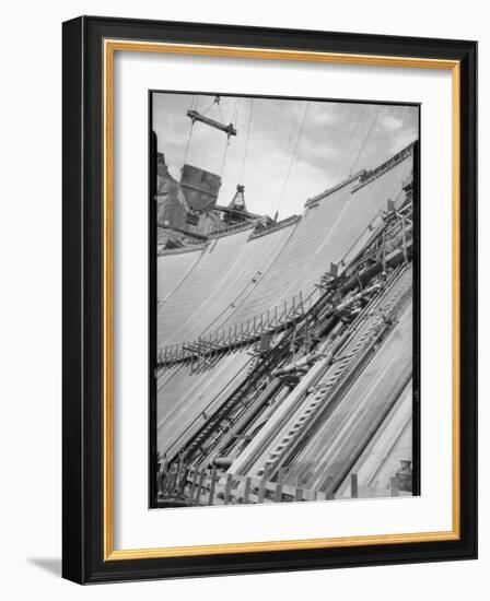 Hoover Dam Construction-Dick Whittington Studio-Framed Photographic Print