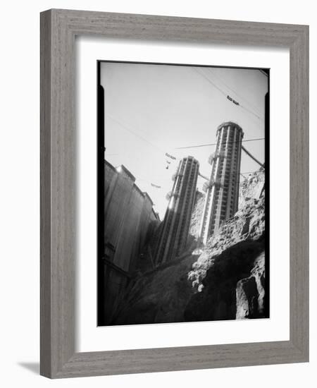 Hoover Dam Construction-Dick Whittington Studio-Framed Photographic Print