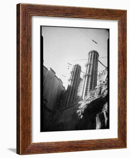 Hoover Dam Construction-Dick Whittington Studio-Framed Photographic Print