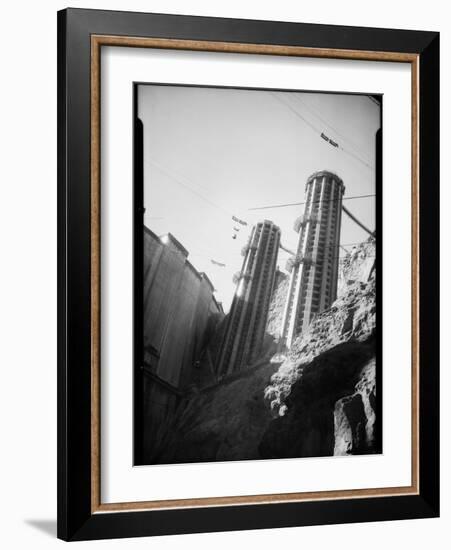 Hoover Dam Construction-Dick Whittington Studio-Framed Photographic Print