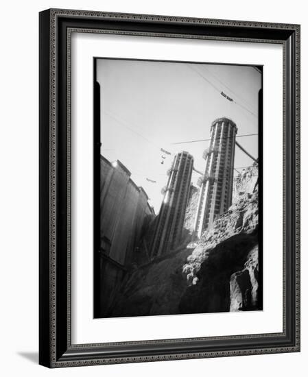 Hoover Dam Construction-Dick Whittington Studio-Framed Photographic Print