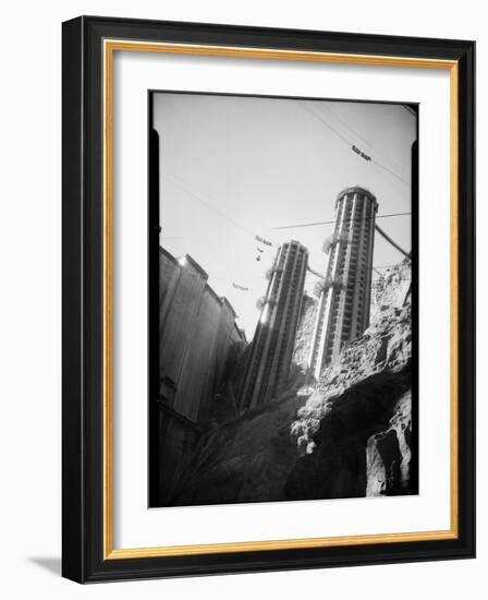 Hoover Dam Construction-Dick Whittington Studio-Framed Photographic Print