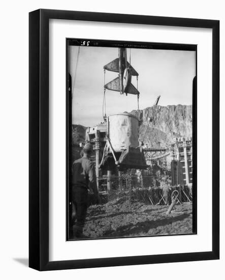 Hoover Dam Construction-Dick Whittington Studio-Framed Photographic Print