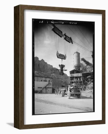 Hoover Dam Construction-Dick Whittington Studio-Framed Photographic Print