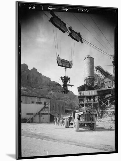 Hoover Dam Construction-Dick Whittington Studio-Mounted Photographic Print