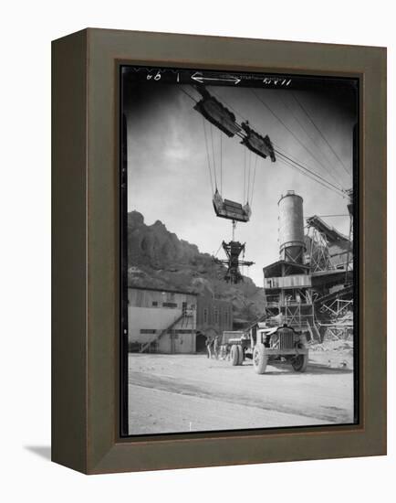 Hoover Dam Construction-Dick Whittington Studio-Framed Premier Image Canvas