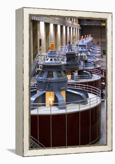 Hoover Dam Generator Hall-Mark Williamson-Framed Premier Image Canvas