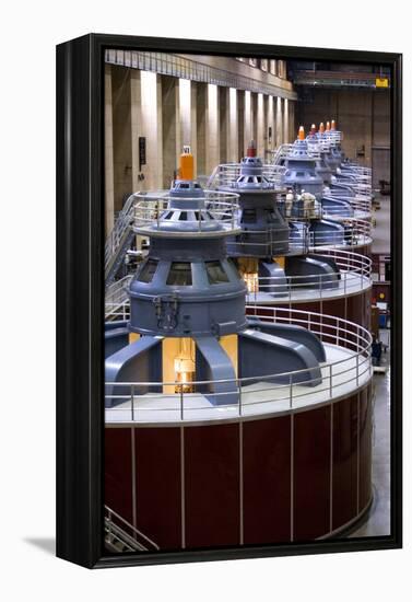 Hoover Dam Generator Hall-Mark Williamson-Framed Premier Image Canvas