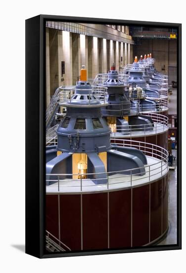 Hoover Dam Generator Hall-Mark Williamson-Framed Premier Image Canvas
