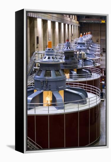 Hoover Dam Generator Hall-Mark Williamson-Framed Premier Image Canvas