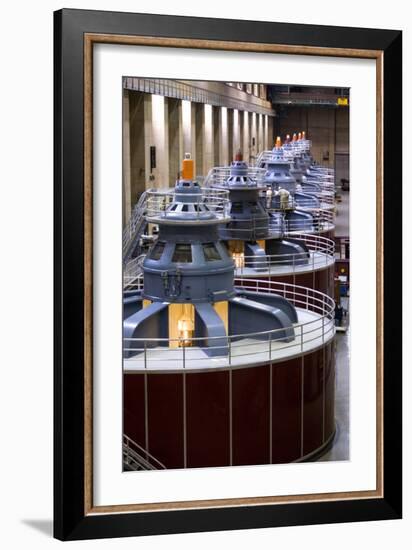 Hoover Dam Generator Hall-Mark Williamson-Framed Photographic Print