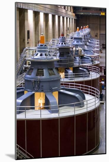 Hoover Dam Generator Hall-Mark Williamson-Mounted Photographic Print