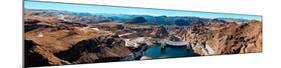 Hoover Dam - Looking Downstream-James Blakeway-Mounted Art Print
