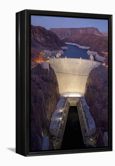 Hoover Dam, near Boulder City and Las Vegas, Nevada-Joseph Sohm-Framed Premier Image Canvas