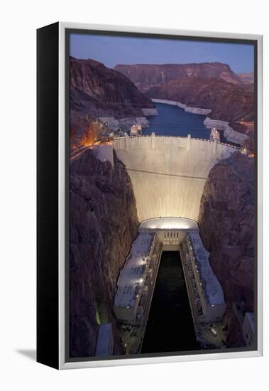 Hoover Dam, near Boulder City and Las Vegas, Nevada-Joseph Sohm-Framed Premier Image Canvas