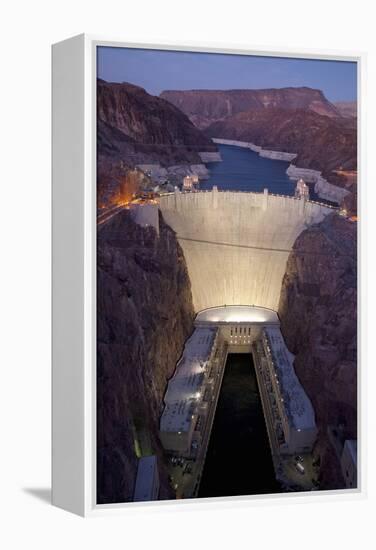 Hoover Dam, near Boulder City and Las Vegas, Nevada-Joseph Sohm-Framed Premier Image Canvas