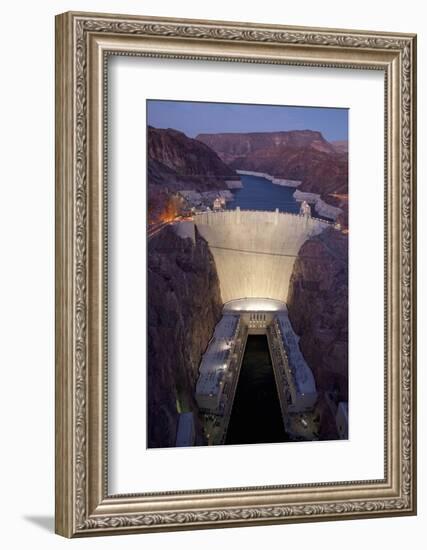 Hoover Dam, near Boulder City and Las Vegas, Nevada-Joseph Sohm-Framed Photographic Print