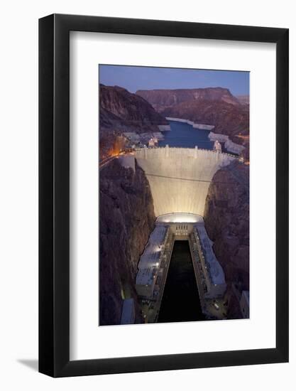 Hoover Dam, near Boulder City and Las Vegas, Nevada-Joseph Sohm-Framed Photographic Print