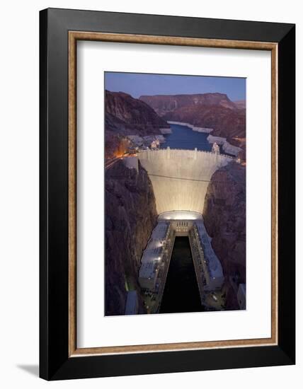 Hoover Dam, near Boulder City and Las Vegas, Nevada-Joseph Sohm-Framed Photographic Print