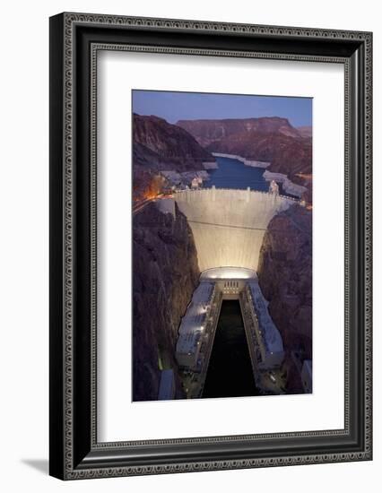 Hoover Dam, near Boulder City and Las Vegas, Nevada-Joseph Sohm-Framed Photographic Print