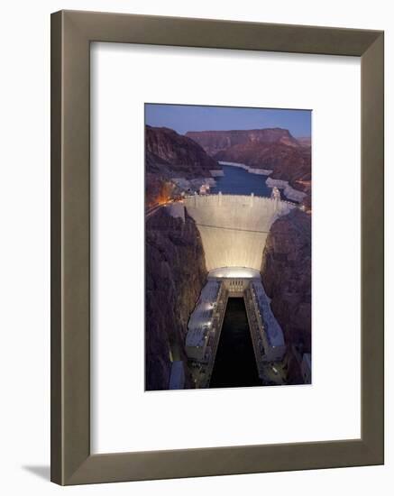 Hoover Dam, near Boulder City and Las Vegas, Nevada-Joseph Sohm-Framed Photographic Print