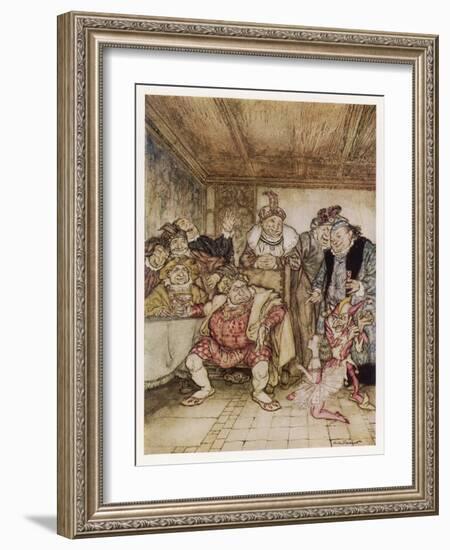 Hop Frog-Arthur Rackham-Framed Art Print