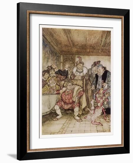 Hop Frog-Arthur Rackham-Framed Art Print