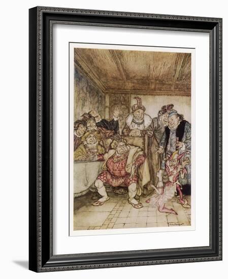 Hop Frog-Arthur Rackham-Framed Art Print