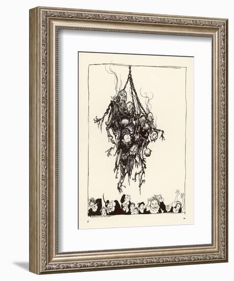 Hop Frog-Arthur Rackham-Framed Art Print