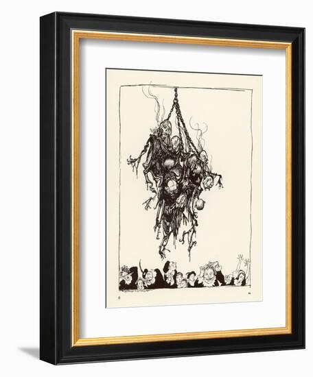 Hop Frog-Arthur Rackham-Framed Art Print