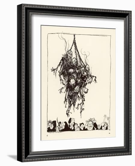 Hop Frog-Arthur Rackham-Framed Art Print