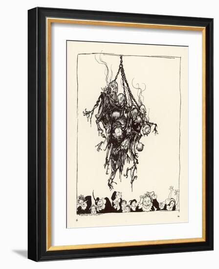 Hop Frog-Arthur Rackham-Framed Art Print