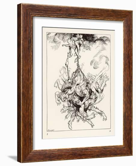 Hop Frog-Arthur Rackham-Framed Art Print