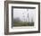 Hop Garden in the Hallertau, Autumn, Fog-Harald Kroiss-Framed Photographic Print