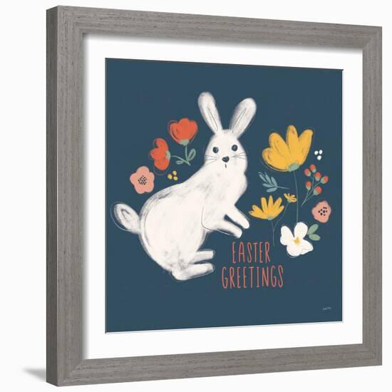 Hop Into Spring I-Leah York-Framed Art Print