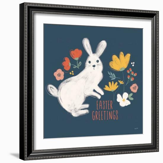 Hop Into Spring I-Leah York-Framed Art Print