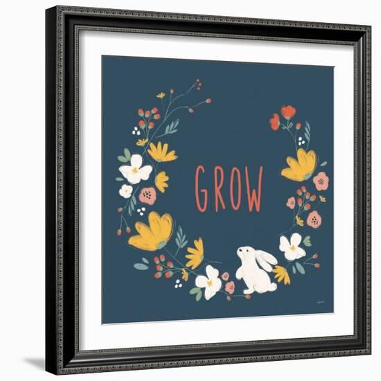 Hop Into Spring II-Leah York-Framed Art Print