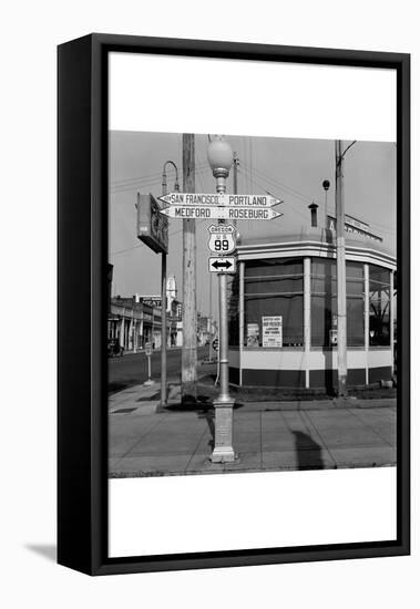 Hop Pickers Wanted-Dorothea Lange-Framed Stretched Canvas