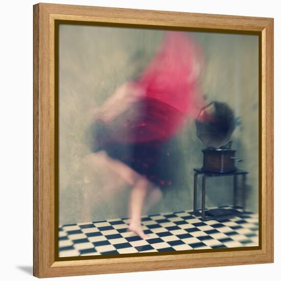 Hop Skip and Jump-Mel Brackstone-Framed Premier Image Canvas